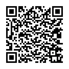 QR kód a telefonszámhoz +12402761990