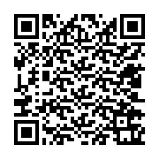 QR-code voor telefoonnummer +12402761998