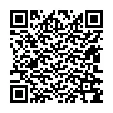 QR kód a telefonszámhoz +12402784255