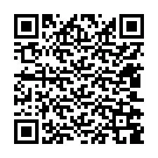 Código QR para número de teléfono +12402789084