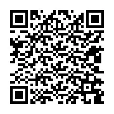 QR-code voor telefoonnummer +12402789090