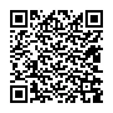 電話番号のQRコード +12402789091