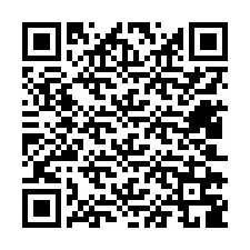 QR-код для номера телефона +12402789097