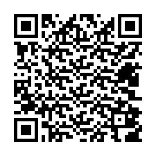 Código QR para número de teléfono +12402806137