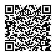 QR-Code für Telefonnummer +12402806144