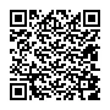 QR Code สำหรับหมายเลขโทรศัพท์ +12402806145