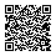 QR kód a telefonszámhoz +12402809687