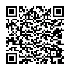 Código QR para número de teléfono +12402809689