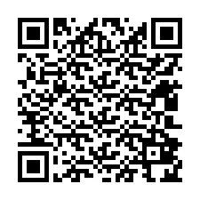 電話番号のQRコード +12402824250