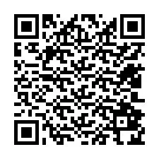 Código QR para número de teléfono +12402824749