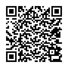 QR-Code für Telefonnummer +12402833489