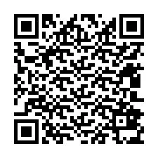 QR-koodi puhelinnumerolle +12402835950