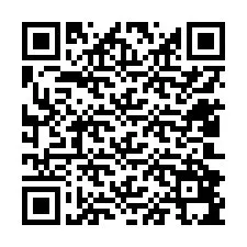 Código QR para número de teléfono +12402895648