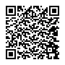 QR-koodi puhelinnumerolle +12402899768