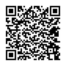 QR-code voor telefoonnummer +12402948797