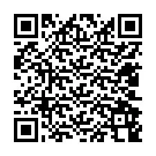 Código QR para número de telefone +12402948798