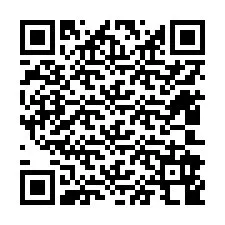 QR kód a telefonszámhoz +12402948801