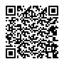 QR-Code für Telefonnummer +12402948802