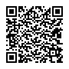 QR код за телефонен номер +12402958425