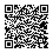 QR код за телефонен номер +12402958437