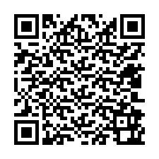 QR Code pour le numéro de téléphone +12402962148