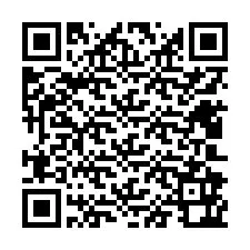 Codice QR per il numero di telefono +12402962152