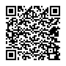 QR-Code für Telefonnummer +12402980277