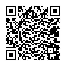 Código QR para número de telefone +12402981787