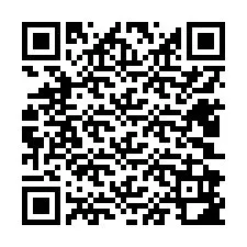 QR код за телефонен номер +12402982032