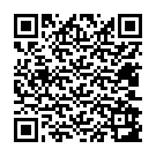 QR Code สำหรับหมายเลขโทรศัพท์ +12402983983