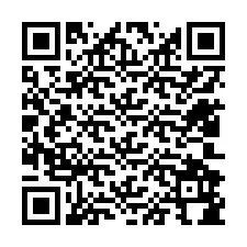 QR-code voor telefoonnummer +12402984709