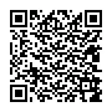 Codice QR per il numero di telefono +12402986460