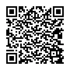 Código QR para número de teléfono +12402987660