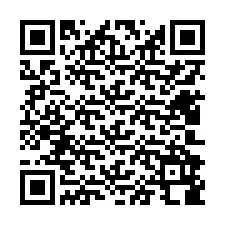 QR Code สำหรับหมายเลขโทรศัพท์ +12402988646