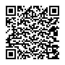 QR kód a telefonszámhoz +12403052820