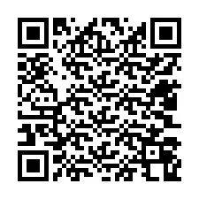 Código QR para número de telefone +12403068138