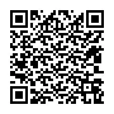 QR-koodi puhelinnumerolle +12403069001