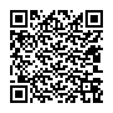 QR-kood telefoninumbri jaoks +12403069004