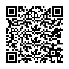 QR kód a telefonszámhoz +12403069009