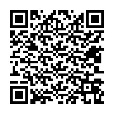 QR-Code für Telefonnummer +12403069013