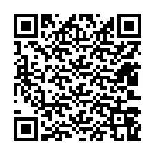 QR-code voor telefoonnummer +12403069015