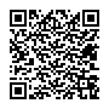 QR-koodi puhelinnumerolle +12403069017