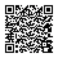 Código QR para número de telefone +12403080910