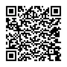 Código QR para número de teléfono +12403088389