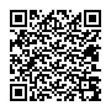 QR Code pour le numéro de téléphone +12403095843