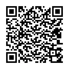 QR Code pour le numéro de téléphone +12403150006