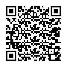 QR-Code für Telefonnummer +12403150038