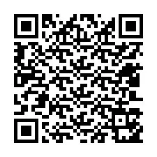 QR-kood telefoninumbri jaoks +12403151458