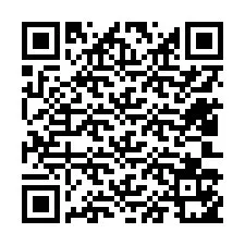 Kode QR untuk nomor Telepon +12403151709