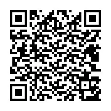 QR kód a telefonszámhoz +12403153522